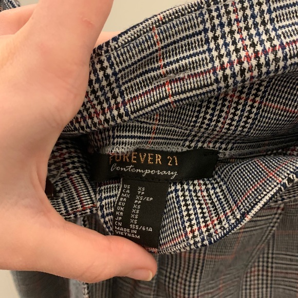 PLAID DRESS PANTS - Picture 3 of 3